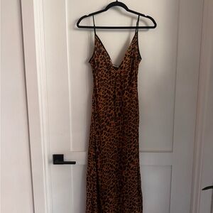 Rumored Animal Print Maxi Dress